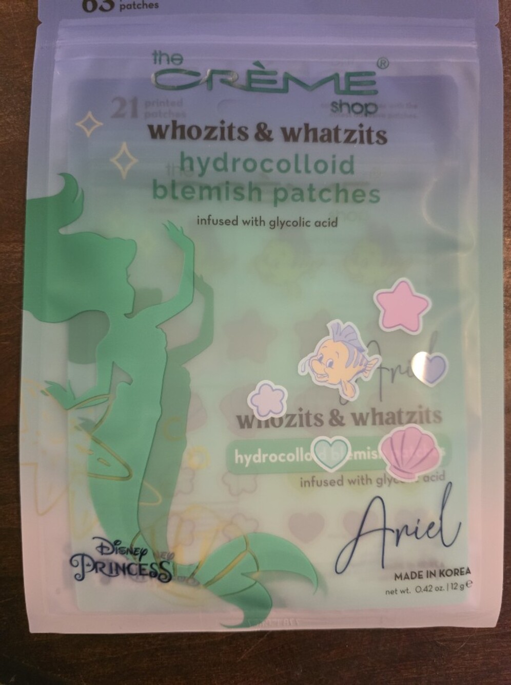 The Crème Shop Ariel Hydrocolloid Blemish Patches - Green